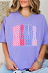 Polka Dot Pop Mama Comfort Colors Adult Ring-Spun Cotton Tee