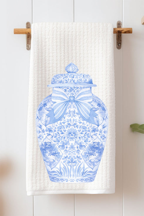 Ginger Jar Waffle Kitchen Towel *Choose Your Color