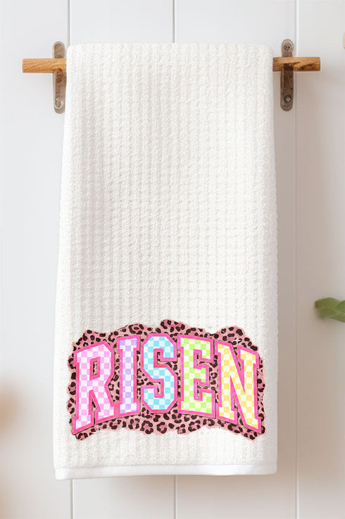Risen In Color Waffle Kitchen Towel