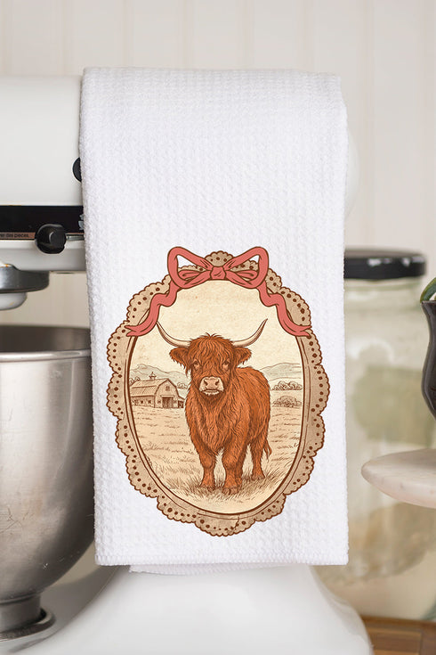 Willow And Wool Waffle Kitchen Towel