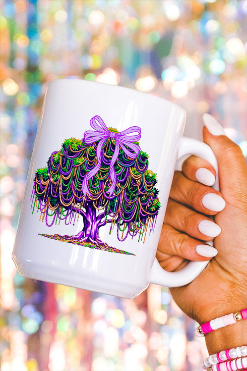 Bayou Bead Tree Ceramic Mug