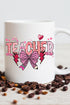 Bow Teacher Doodle Ceramic Mug