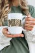 Camo Checkered Mama Ceramic Mug