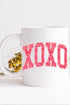 Faux Glitter XOXO Ceramic Mug