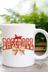 Faux Yarn Baseball Coquette Ceramic Mug
