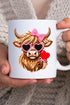 Faux Yarn Highland Romance Ceramic Mug
