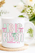 Lace & Bloom He Is Risen Ceramic Mug