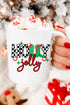 Holly Jolly Boots Ceramic Mug