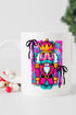Neon Nutcracker Ceramic Mug
