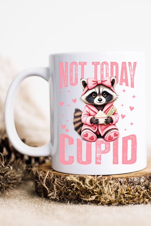 Not Today Cupid Ceramic Mug