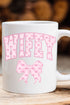 Pink Wifey Coquette Ceramic Mug