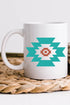 Punchy Aztec Ceramic Mug