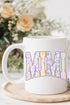 Purple Scalloped Mimi Ceramic Mug