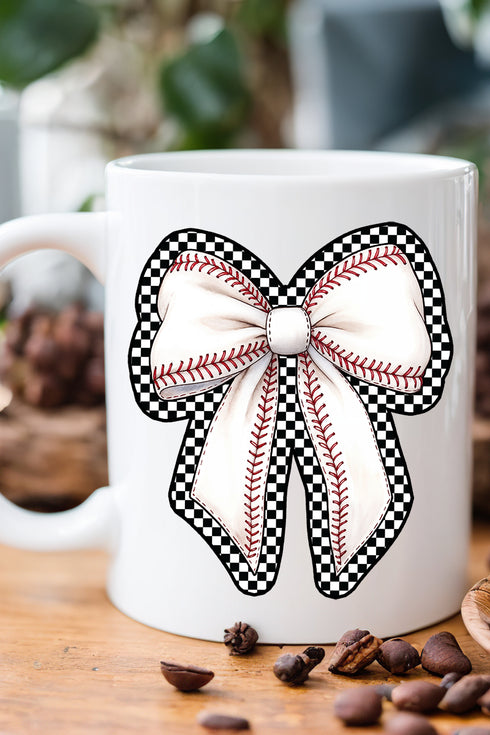 Ribbons & Runs Ceramic Mug