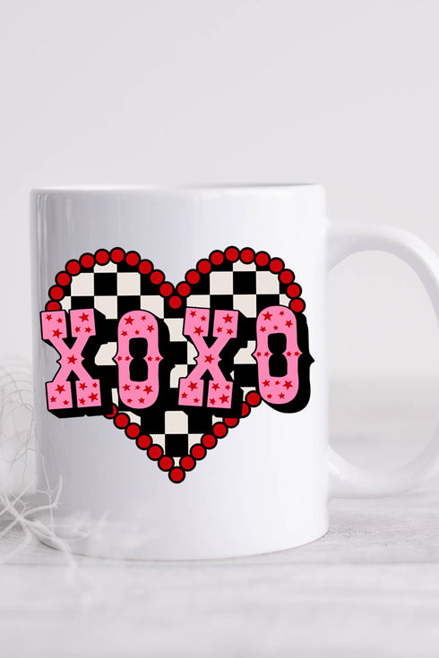 Rockabilly XOXO Ceramic Mug