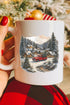 Snowfall On Main Street Ceramic Mug