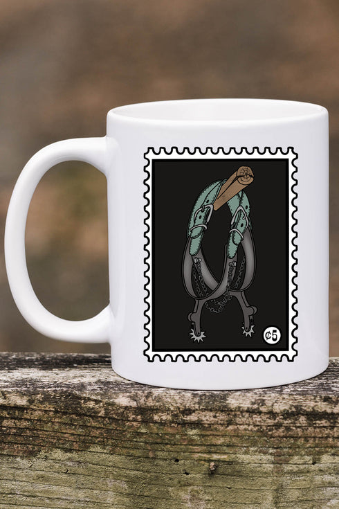 Spur Stamp Ceramic Mug