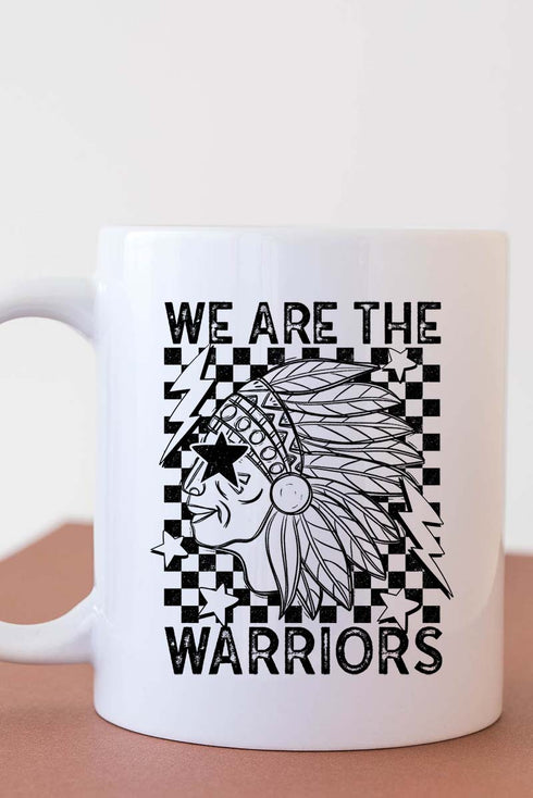 Stars We Are The Warriors White Mug