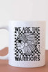 Stars We Are The Warriors White Mug