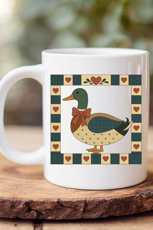 Sunday Mallard Ceramic Mug