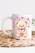 Teddy In Love Ceramic Mug
