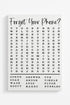 Forgot Your Phone Ready To Frame Canvas Print
