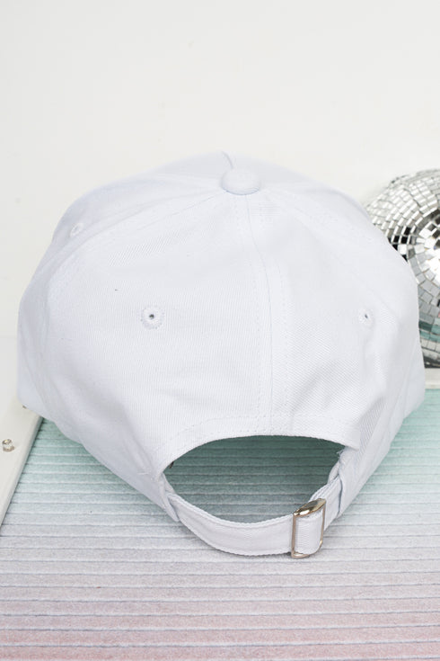 RBF Club Embroidered White & Black Cap
