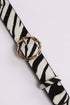 Fierce Edge Zebra Belt