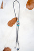 Turquoise Hold All The Cards Bolo Tie Necklace
