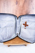 Church Days Navy Canvas Bible Cover