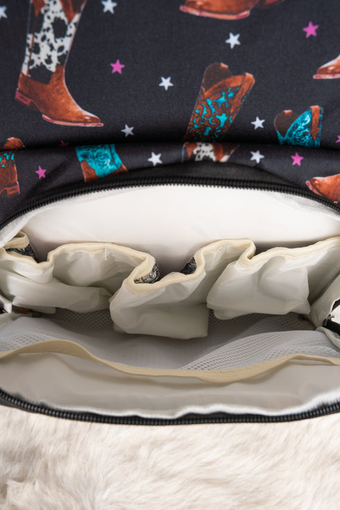 Boots, Class & Sass Diaper Bag Backpack