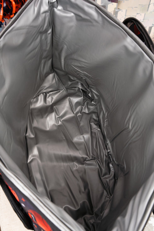 Shooting Hoops and Black Cooler Tote with Lid