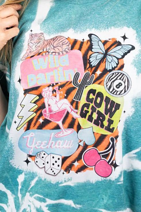 Bleached Wild Darlin' Softstyle Adult T-Shirt