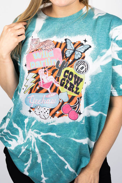 Bleached Wild Darlin' Softstyle Adult T-Shirt