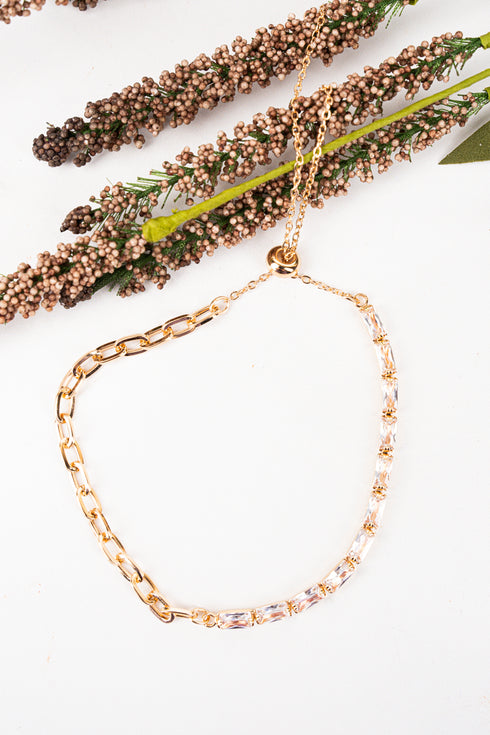 Adison Crystal Silvertone Bracelet