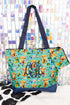 Highland Hills with Navy Trim Tote Bag