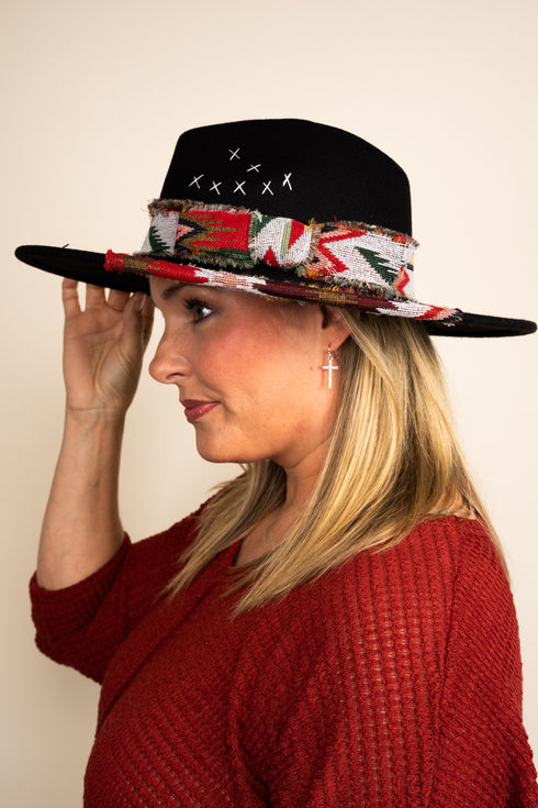 Bozeman Black Felt Fedora