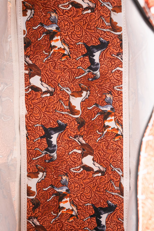 Hold Your Horses Large Organizer Tote