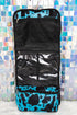 Turquoise Milkin' It Roll Up Cosmetic Bag