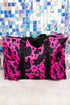 Hot Pink Milkin' It with Black Trim Large Organizer Tote