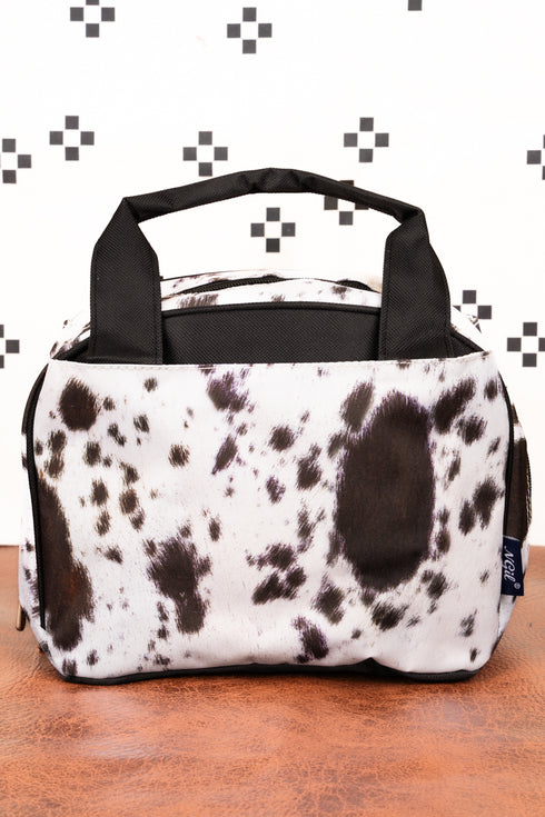 Moo York Minute Insulated Bowler Style Lunch Bag