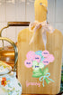 Personalized Family in Bloom Decorative Wood Cutting Board *Personalize Names