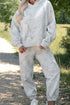 Hidden Trail Light Gray Hoodie and Pants Set