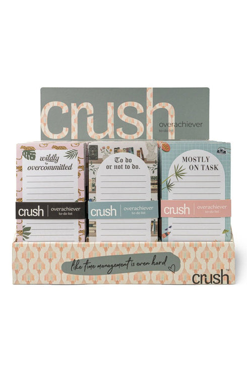 One Crush Overachiever To-Do List - SHIPS ASSORTED
