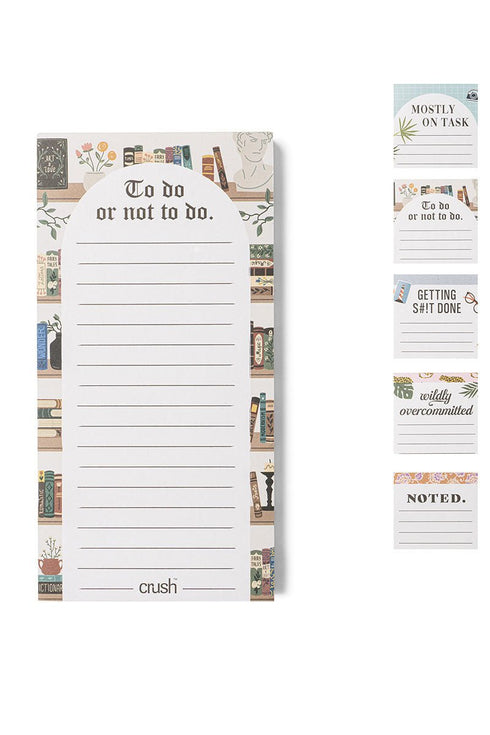 One Crush Overachiever To-Do List - SHIPS ASSORTED