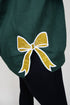 Youth Forest You Design It Embroidered Side Bows Heavy-weight Crew Sweatshirt *Customize Your Text and Bows