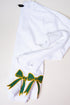 Youth White You Design It Embroidered Side Bows Heavy-weight Crew Sweatshirt *Customize Your Text and Bows