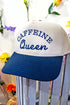 Caffeine Queen Embroidered Five Panel Twill Cap