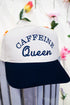 Caffeine Queen Embroidered Five Panel Twill Cap