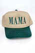 Mama Embroidered Five Panel Twill Cap
